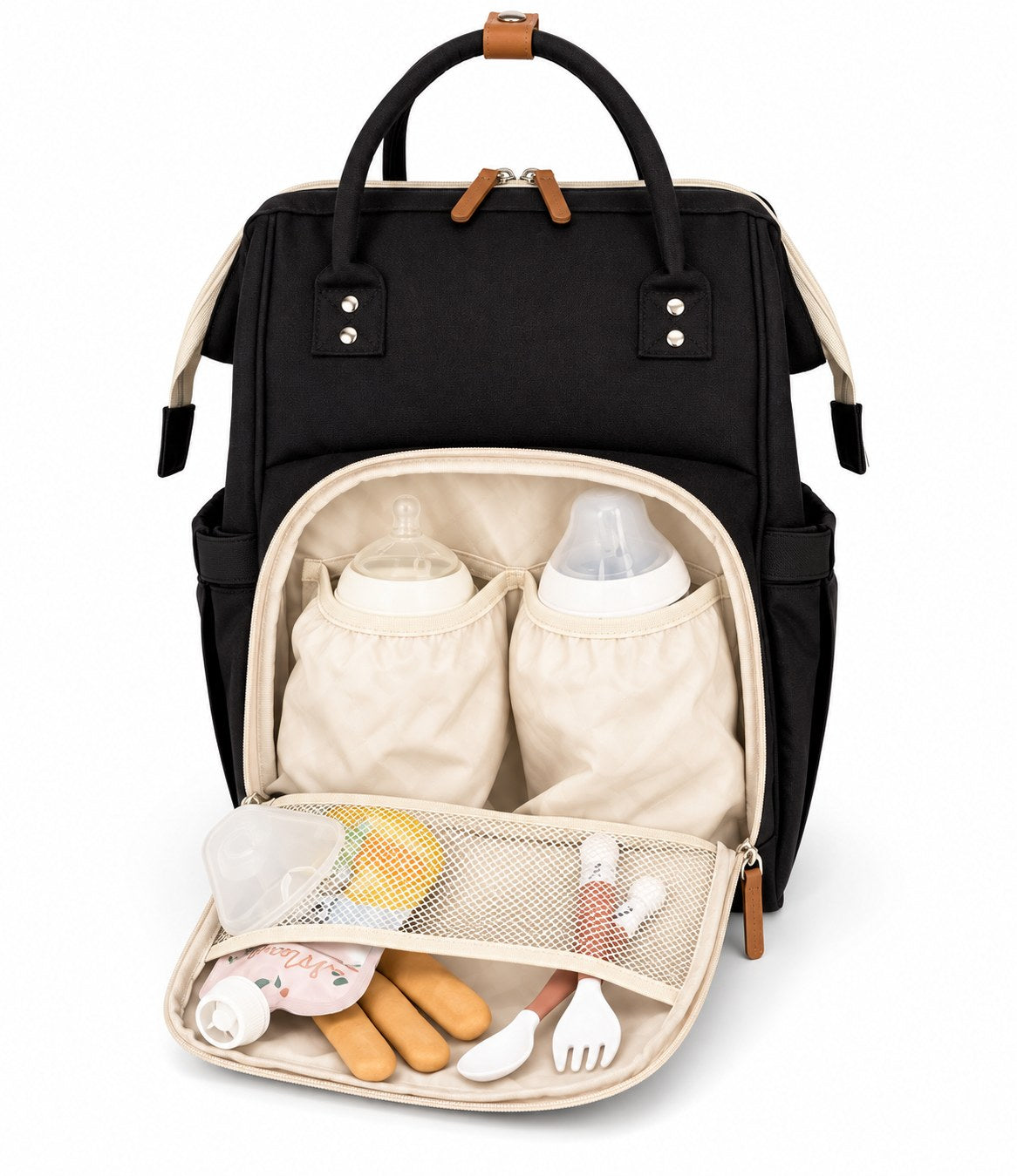 Poches à biberons du sac à langer PawBaby